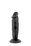 Фалоімітатор із присоскою Real Body &mdash; Real Zack Black, TPE, діаметр 3,7 см SO4032 фото