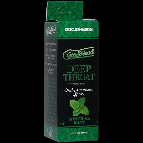 Спрей для минета Doc Johnson GoodHead DeepThroat Spray &ndash; Mystical Mint 59 мл для глубокого минета SO2799 фото