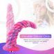 Фантазійний фалоімітатор 10.12&Prime; для секс-машин Hismith Silicone Dildo rose Monster Series, KlicLok SO6215 фото 3