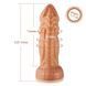Фалоімітатор з вібрацією Hismith Slightly Curved Vibrating Silicone Dildo Monster Series, KlicLok SO9963 фото 2