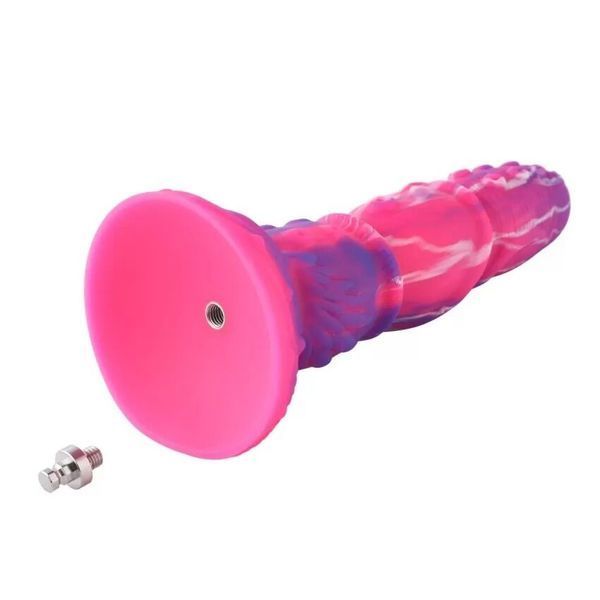 Фаллоимитатор для секс-машин Hismith Tentacle Silicone Dildo Monster Series, KlicLok и присоска SO9964 фото