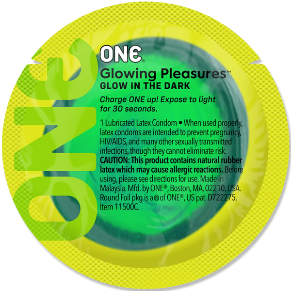 Набір презервативів ONE Glowing Pleasures, 100 шт