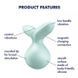 Мінівібромасажер Satisfyer Viva la Vulva 3 Mint SO7786 фото 7