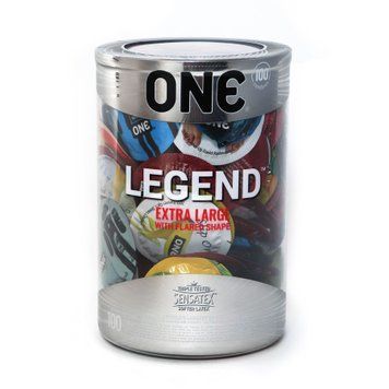 Набір презервативів ONE Legend XL, 100 шт