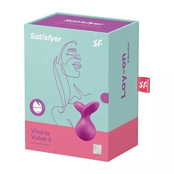 Мини-вибромассажер Satisfyer Viva la Vulva 3 Mint SO7787 фото