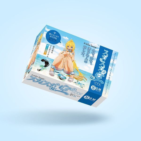 БДСМ-набор Liebe Seele Vivid Sky 8 Pieces Set, 8 аксессуаров, экокожа на бархатной основе SO9503 фото