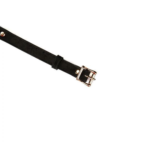 Повітропроникний кляп Liebe Seele Boudoir Amor Ball Gag Black, силіконова кулька, діаметр 4,3 см SX1667 фото