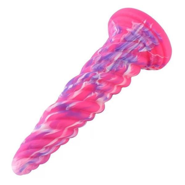 Фаллоимитатор для секс-машин Hismith Awl Shape Silicone Dildo Monster Series, крепление KlicLok SO9965 фото