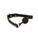 Повітропроникний кляп Liebe Seele Boudoir Amor Ball Gag Black, силіконова кулька, діаметр 4,3 см SX1667 фото 3