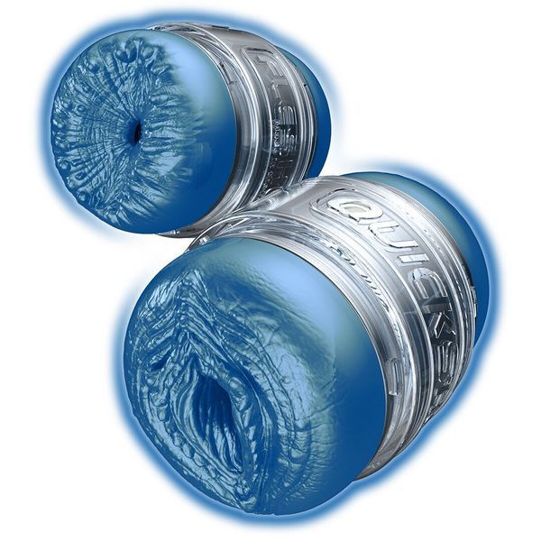 Мастурбатор Fleshlight Quickshot Alien, компактний, двосторонній, чудово для пар та мінету SX1319 фото