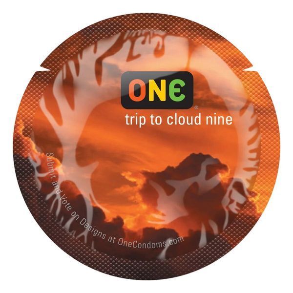 Набір презервативів ONE Color Sensations, 100 шт, кольорові, 10 кольорів, зі змазкою, паковання-тубус SX0740 фото