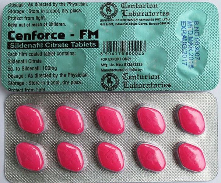 Возбуждающие таблетки для женщин Cenforce-FM, (цена за пластину 10 таблеток) B88070 фото