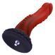 Фаллоимитатор для секс-машин Hismith 8.35&Prime; Curved Silicone Dildo Red Monster Series, система KlicLok SO9966 фото 1