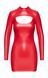 Сукня Noir Handmade F367 Bombshell Bodycon Dress Red  SX4088 фото 7
