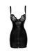 Сукня з мокрим ефектом Noir Handmade F254 Powerwetlook mini-dress SX0170 фото 6