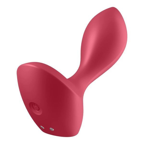 Анатомічна анальна пробка із вібрацією Satisfyer Backdoor Lover, червона SO5439 фото