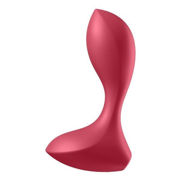 Анатомічна анальна пробка із вібрацією Satisfyer Backdoor Lover, червона SO5439 фото