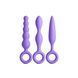 Набор анальных игрушек NS Novelties INYA - Trio Kit - Purple SX4351 фото 1