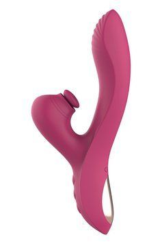 Вібратор-кролик Dream Toys Dual G-Spot Vibe Essentials, рожевий
