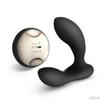 Масажер простати LELO Hugo Black, 2 мотори, пульт ДК, керування рухом SO8075 фото