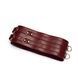 Кожаный пояс для бондажа Liebe Seele Wine Red Waist Cuff, S Size SO9462 фото 2