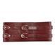 Кожаный пояс для бондажа Liebe Seele Wine Red Waist Cuff, S Size SO9462 фото 5