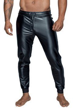 Мужские треггинсы Noir Handmade H063 Powerwetlook treggings, мокрый эффект SX0115 фото