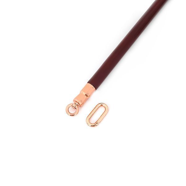 Фіксатор-розпірка для ніг або рук Liebe Seele Wine Red Spreader Bar, дерево + натуральна шкіра SO9457 фото