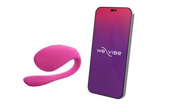Віброяйце з функцією керування телефоном Jive 2 by We-Vibe Electric Pink SX2148 фото