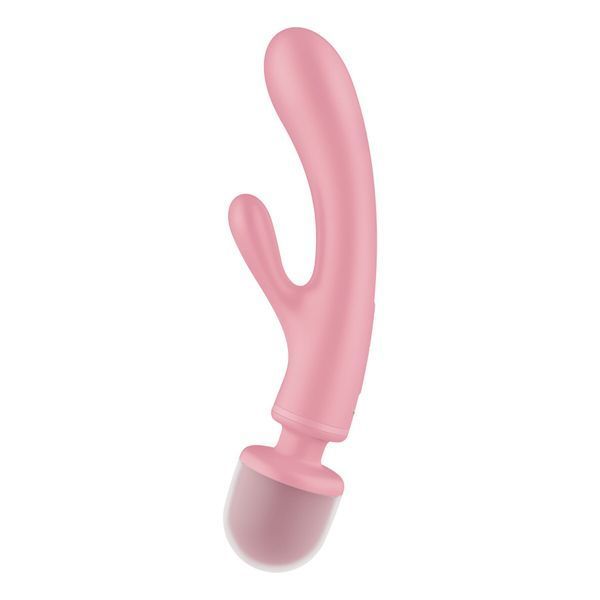 Вибратор-кролик с вибромассажером Satisfyer Triple Lover, 3 мотора SO8790 фото