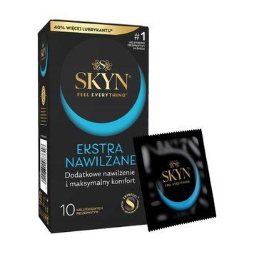 Безлатексні преміум-презервативи SKYN Ekstra Nawilżanel 10 шт, ультратонкі, на 40&thinsp;% більше змазки SX2384 фото