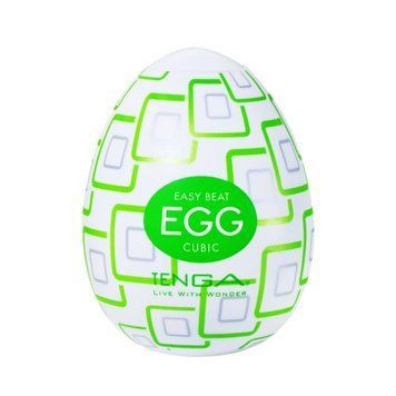 Мастурбатор-яйце Tenga Egg Cubic