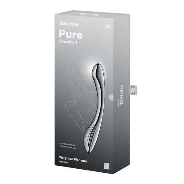 Металевий дилдо Satisfyer Pure Gravity 1 SX3253 фото