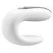 Смарт-вибратор для пар Satisfyer Double Fun (White) с пультом ДУ SO5057 фото 5