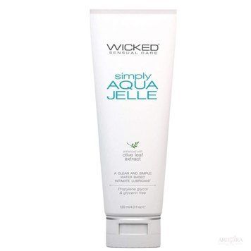 Лубрикант на водній основі WICKED SIMPLY AQUA JELLE, 120 мл