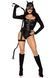 Эротический костюм кошечки Leg Avenue Fierce Feline, боди, пояс с подвязкой, маска кошки SO9227 фото 6