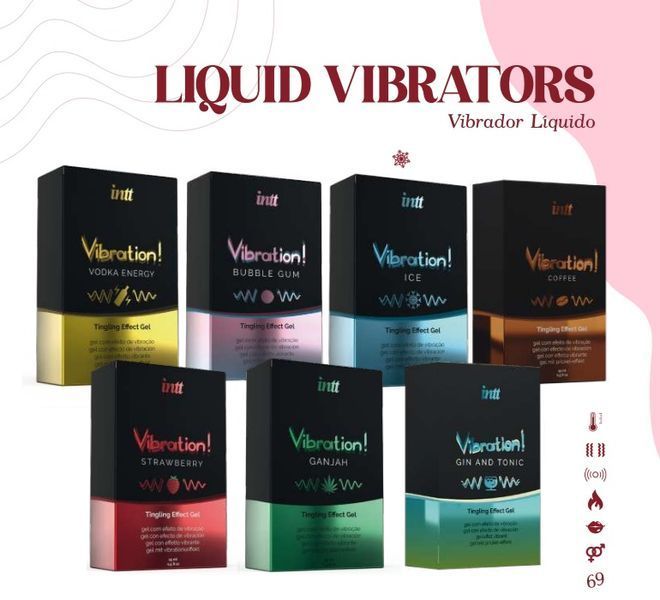 Жидкий вибратор со вкусом кофе Intt Vibration Coffee, 15 мл SO3511 фото