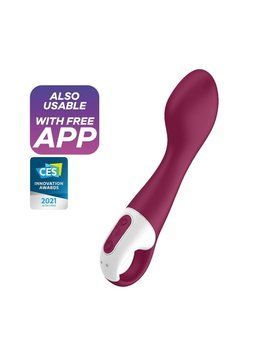 Смарт вибратор точки G Satisfyer Hot Spot с функцией подогрева SO6105 фото