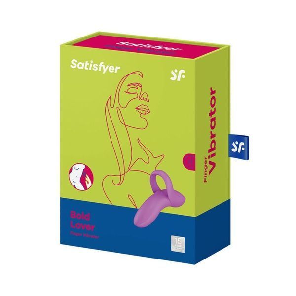 Вібратор на палець Satisfyer Bold Lover, гнучкий, 12 режимів вібрації SO6720 фото